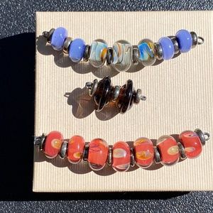 Lamp Work Glass Beads